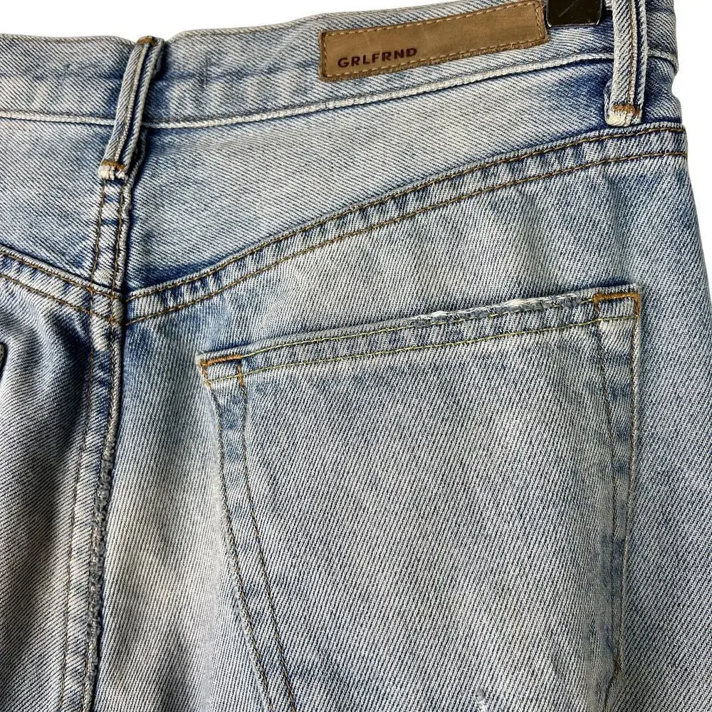 GRLFRND Karolina Distressed Skinny Jeans I Put a Spell on You Denim 26